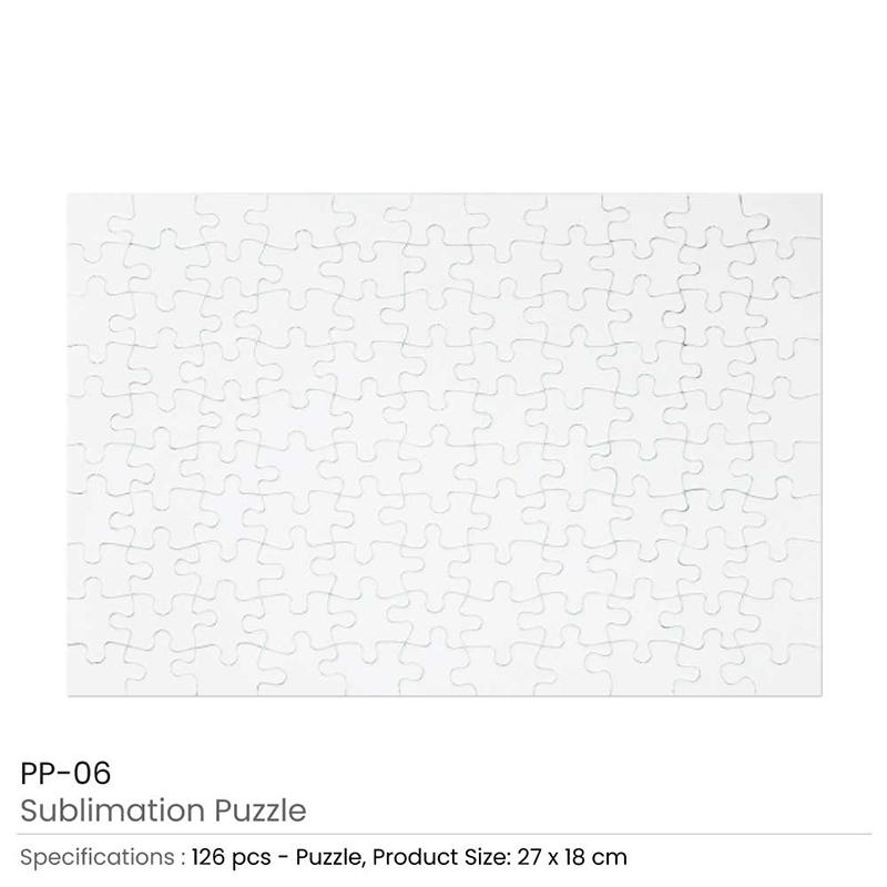 126 Piece Sublimation Puzzle